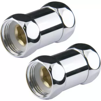 Комплект подключений Point прямое, гайка / гайка 1''х1'', 2 штуки (PN00001)