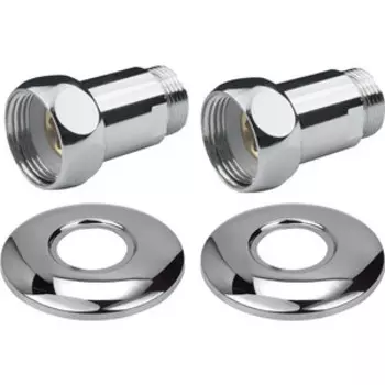 Комплект подключений Point прямое, гайка / штуцер 1''х3/4'', 2 штуки (PN00005)