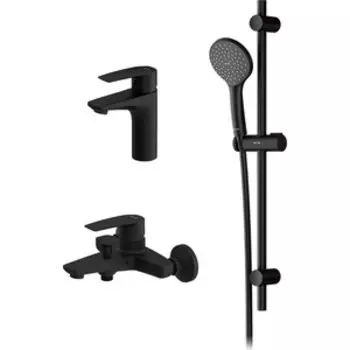 Комплект смесителей Am.Pm Gem набор 3 в 1 черный (F42990A00)
