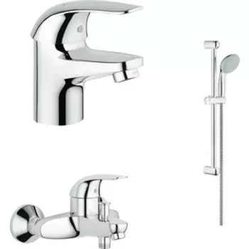 Комплект смесителей Grohe Euroeco (124428)