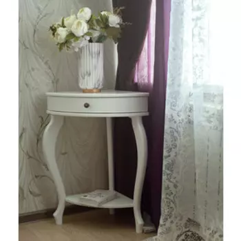 Консоль угловая Мебелик Элегант молочный дуб (П0006655)