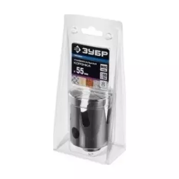 Коронка универсальная Зубр 55мм Профи Проуниверсал (29514-55)
