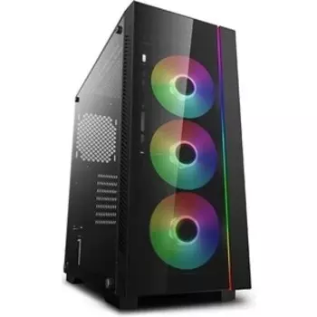 Корпус DeepCool MidiTower MATREXX 55 V3 ADD-RGB 3F black (DP-ATX-MATREXX55V3-AR-3F) (без блока питания)