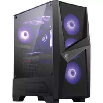 Корпус MSI MidiTower MAG FORGE 101M (ATX, 2xUSB 3.0, 4x120mm RGB Fan, TG Window) (306-7G03M24-809)