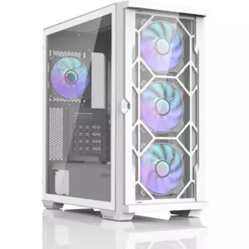Корпус Zalman Z10 DUO MidiTower White (без блока питания) (Zalman Z10 DUO White)