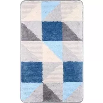 Коврик для ванной Fixsen голубой, 50x80 см (FX-5005X)