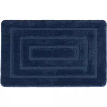 Коврик для ванной IDDIS Basic 80x50, темно-синий (B09M580i12)