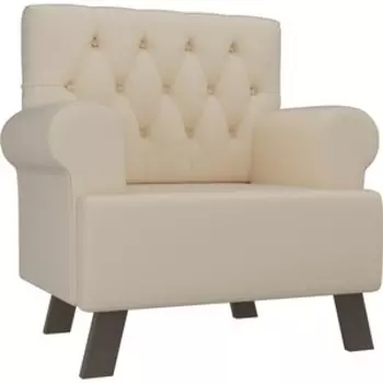 Кресло АртМебель Хилтон экокожа бежевый