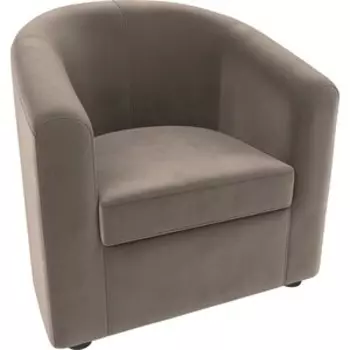 Кресло АртМебель Норден велюр коричневый