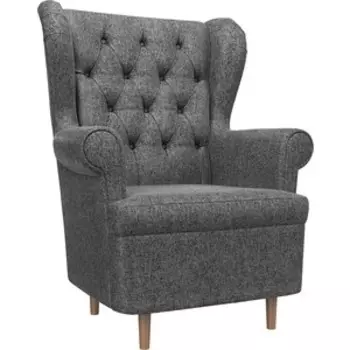 Кресло АртМебель Торин Люкс рогожка серый