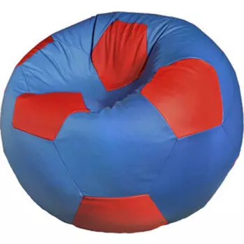 Кресло бескаркасное Mypuff Футбольный мяч ЦСКА экокожа ball-061-055