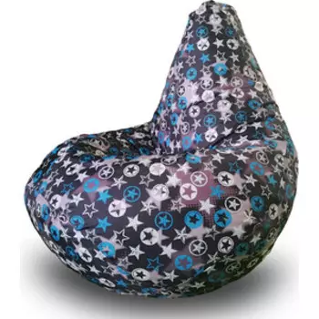 Кресло бескаркасное Mypuff Груша фабрика звезд размер компакт принтованный оксфорд bm_591