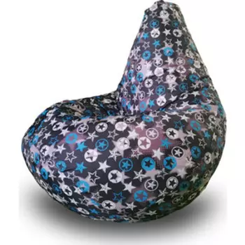 Кресло бескаркасное Mypuff Груша фабрика звезд размер стандарт принтованный оксфорд b_591