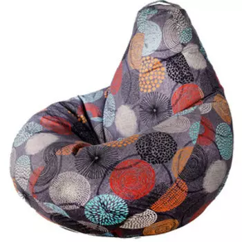 Кресло бескаркасное Mypuff Груша рингс размер стандарт мебельный хлопок b_511