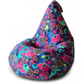 Кресло бескаркасное Mypuff Груша сказки Востока размер компакт мебельный хлопок bm_357