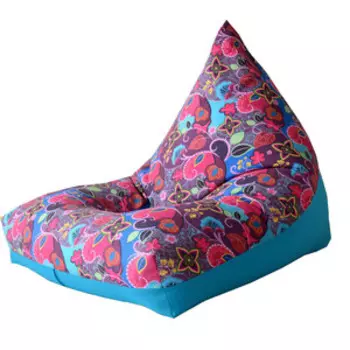 Кресло бескаркасное Mypuff Пирамида сказки Востока мебельный хлопок h-368-357