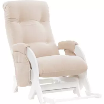 Кресло для кормления и укачивания Milli Dream с карманами молочный дуб verona vanilla