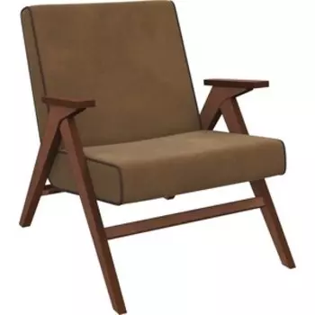 Кресло для отдыха Мебель Импэкс Вест орех ткань Maxx 235, кант Verona wenge