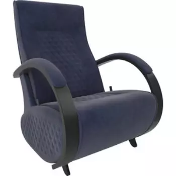 Кресло-глайдер Мебель Импэкс Balance 3 венге/ Verona denim blue
