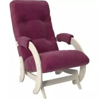 Кресло-качалка глайдер Мебель Импэкс Модель 68 дуб шампань ткань Verona cyklam