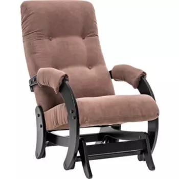 Кресло-качалка глайдер Мебель Импэкс Модель 68 венге ткань Maxx 235