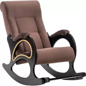 Кресло-качалка Мебель Импэкс МИ Модель 44 венге, обивка Maxx 235