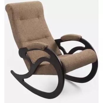 Кресло-качалка Мебель Импэкс МИ Модель 5 венге, обивка Malta 17