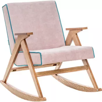 Кресло-качалка Мебель Импэкс Вест дуб soro 61 кант soro 86