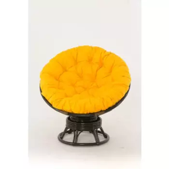 Кресло-качалка Vinotti PAPASAN 23/01В олива желтая подушка