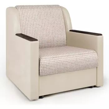 Кресло-кровать Шарм-Дизайн Аккорд Д корфу беж и экокожа беж