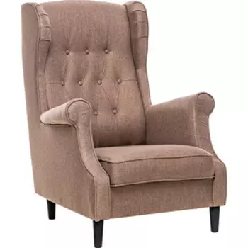 Кресло Leset Бруно ткань Preston 232 коричневый