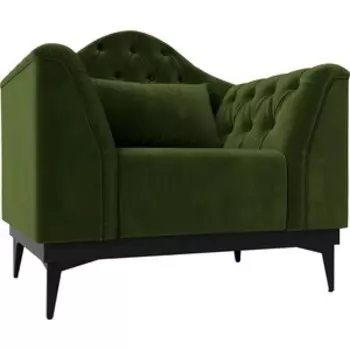 Кресло Лига Диванов Флорида микровельвет зеленый (112299)
