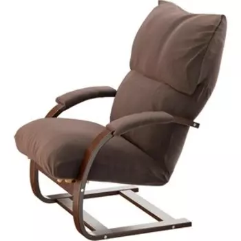 Кресло Мебельторг Аспен MAXX (М/Ч 81) 1 уп (каркас орех-антик, м/э Maxx 235 коричневый)