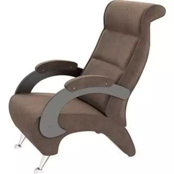 Кресло Мебельторг Деметрио 9Д 2уп (каркас венге, м/э коричневый Ultra Chokolate)