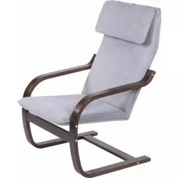 Кресло Мебелик Малави ткань Твист 16, каркас орех