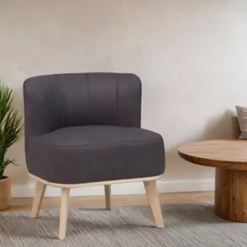 Кресло Мебелик Жирон ткань kiprus 13, каркас лак (П0007431)