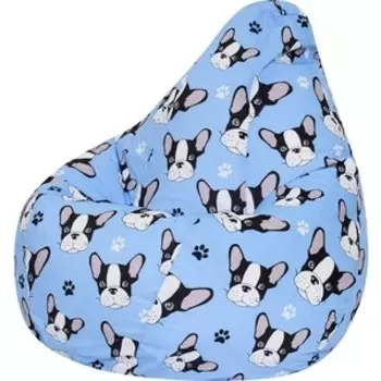 Кресло-мешок DreamBag Груша Французский Бульдог XL 125х85