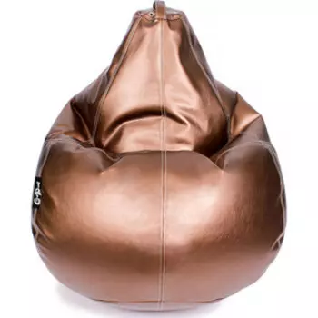 Кресло мешок GoodPoof Груша экокожа премиум бронза 3XL