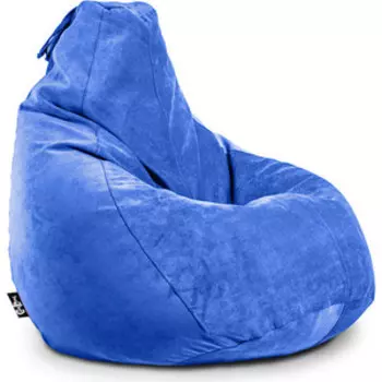 Кресло мешок GoodPoof Груша велюр индиго XL
