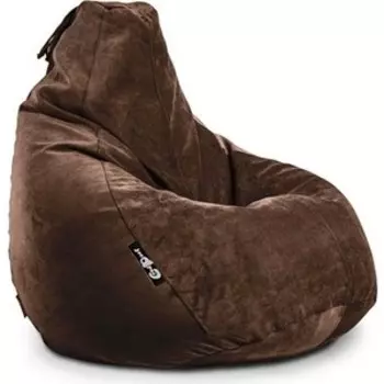 Кресло мешок GoodPoof Груша велюр шоколад XXL