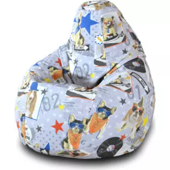 Кресло-мешок Груша Пазитифчик Бульдог 01