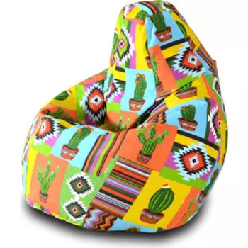 Кресло-мешок Груша Пазитифчик Кактус 02