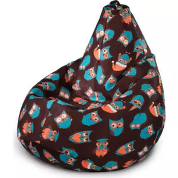 Кресло-мешок Mypuff Ночные новогодние совы b_579