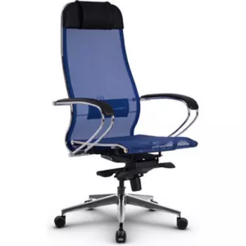 Кресло Метта Samurai S-1.041 MPES Синий/Черный/Синий