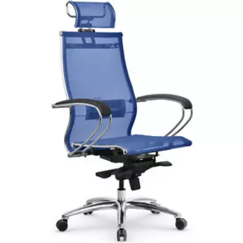 Кресло Метта Samurai S-2.05 MPES Синий/Черный/Синий