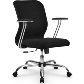 Кресло Метта SU-Mr-4(Vivaldi) / подл.078 / осн.003 Черный