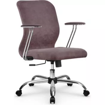 Кресло Метта SU-Mr-4(Vivaldi) / подл.078 / осн.003 Темно-розовый