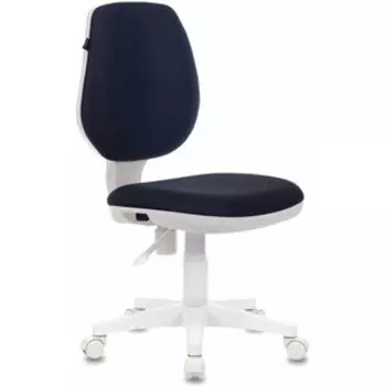 Кресло офисное Brabix Fancy MG-201W без подлокотников, пластик белый серое TW-12 (532412)