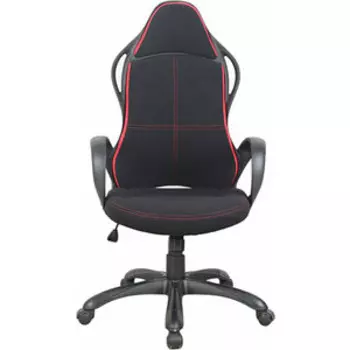 Кресло офисное Brabix Force EX-516 ткань черное/вставки красные (531571)