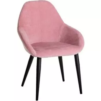 Кресло R-home Kent розовый/черный